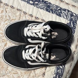 Vans Classic Black and White Sneakers